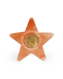 Himalayan Pink Salt Sea Star Candle Holder