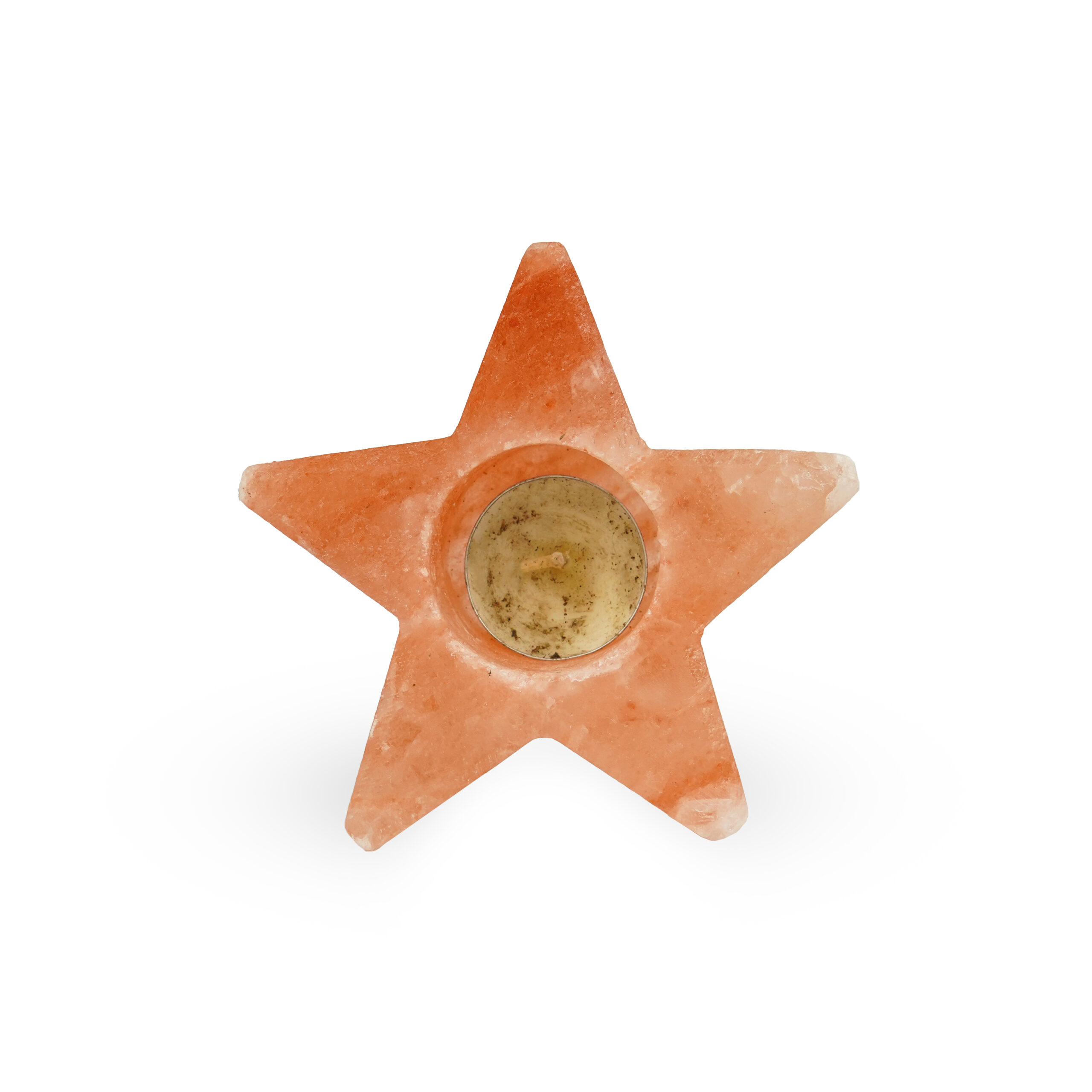 Himalayan Pink Salt Sea Star Candle Holder