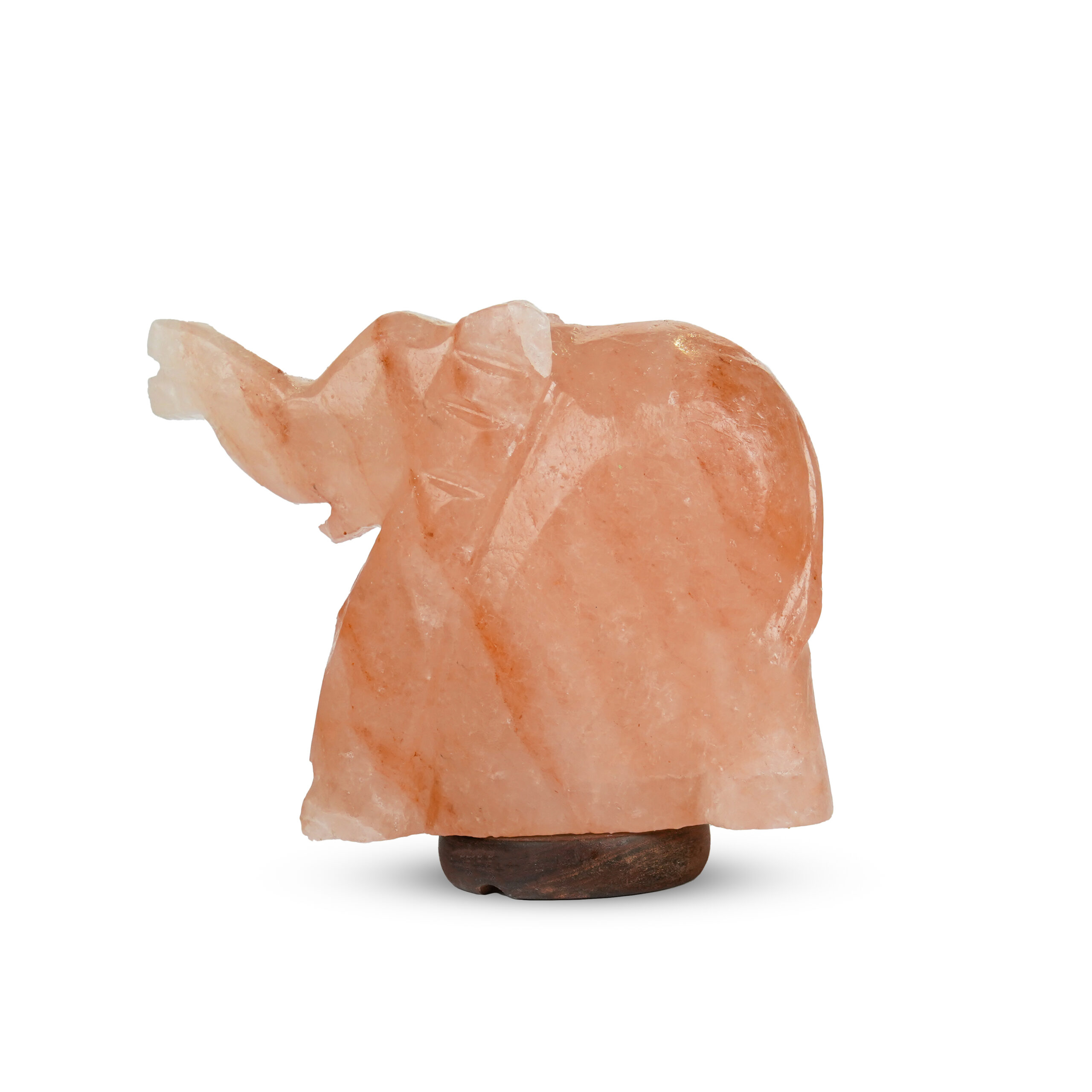 Himalayan Pink Salt Majestic Elephant Lamp