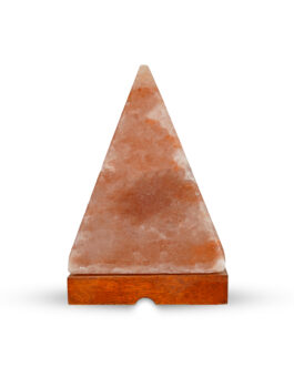 Himalayan Pink Salt Pyramid Lamp