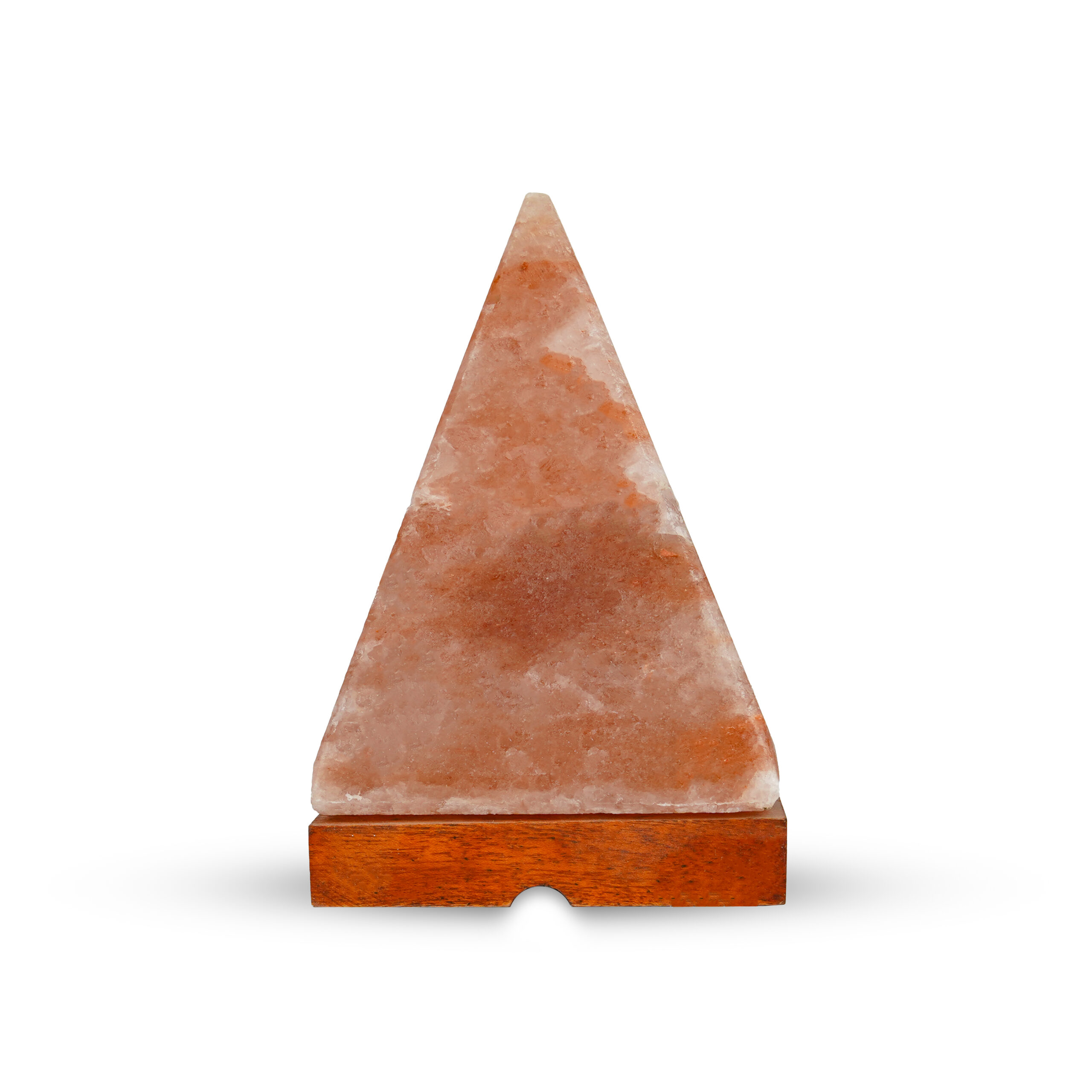 Himalayan Pink Salt Pyramid Lamp