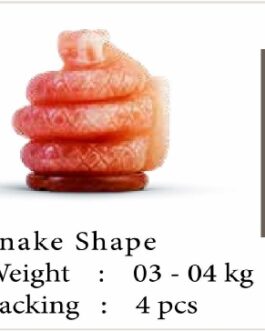 Himalayan Pink Salt Serpent Lamp